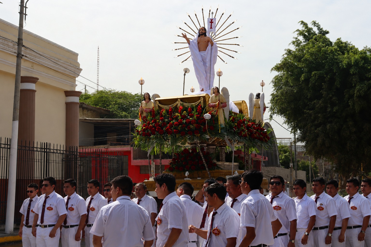 Procesión del Cristo Resucitado